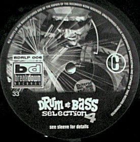 Various : Drum & Bass Selection 4 (Reload - Part 4 - Running It Red) (2xLP, Comp)