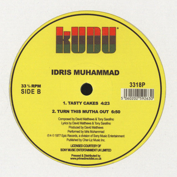 Idris Muhammad : Could Heaven Ever Be Like This (12", RSD, RE)