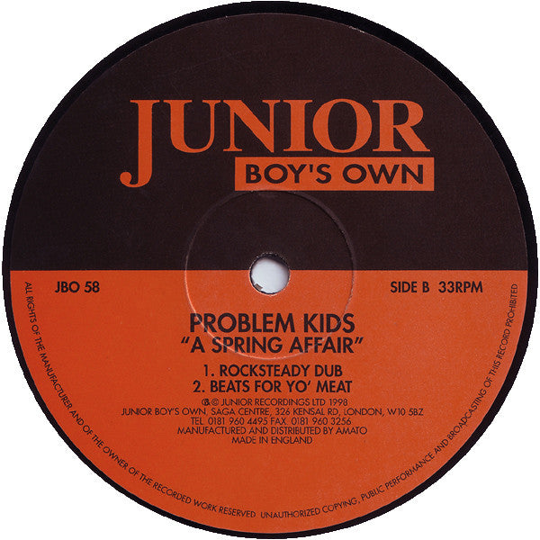 Problem Kids : A Spring Affair (12")