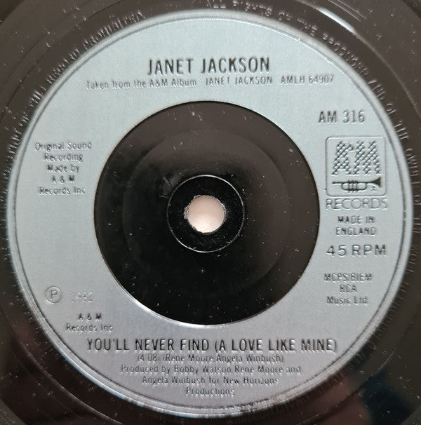 Janet Jackson : Nasty (7", Single)