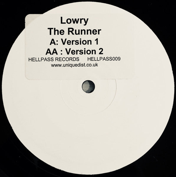 Lowry : The Runner (12", Promo, W/Lbl)