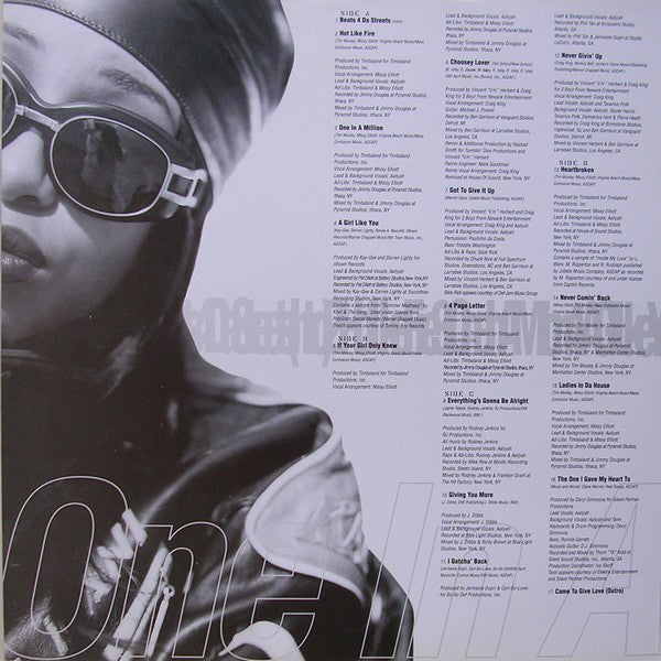 Aaliyah : One In A Million (2xLP, Album)