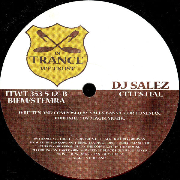 Salez : Equator / Celestial (12")