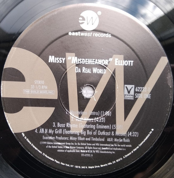 Missy "Misdemeanor" Elliott* : Da Real World (2xLP, Album)