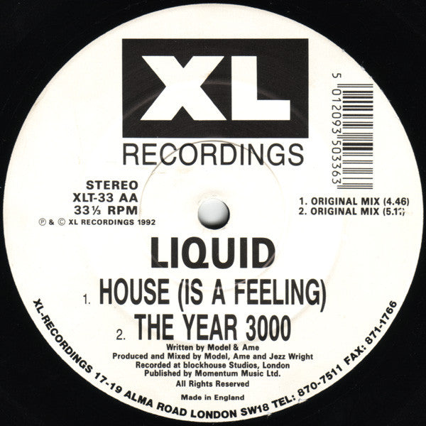 Liquid : The Future Music E.P. (12", EP)