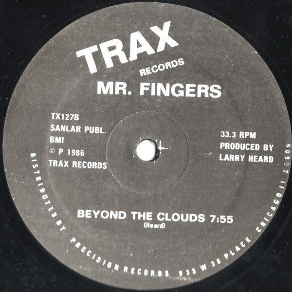 Mr. Fingers : Washing Machine (12", Bla)