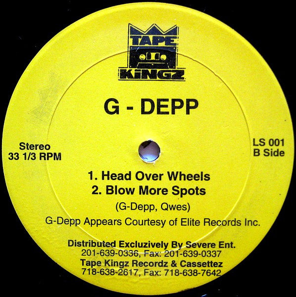 DJ LS One & DJ Dummy / G-Depp* : The Brooklyn Bounce (12")