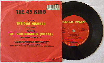 The 45 King : The 900 Number (Original Version) (7", RP)
