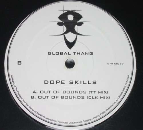 Dope Skillz : Out Of Bounds (12")