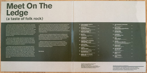 Various : Meet On The Ledge (A Taste Of Folk Rock) (2xLP, Comp, Ltd)