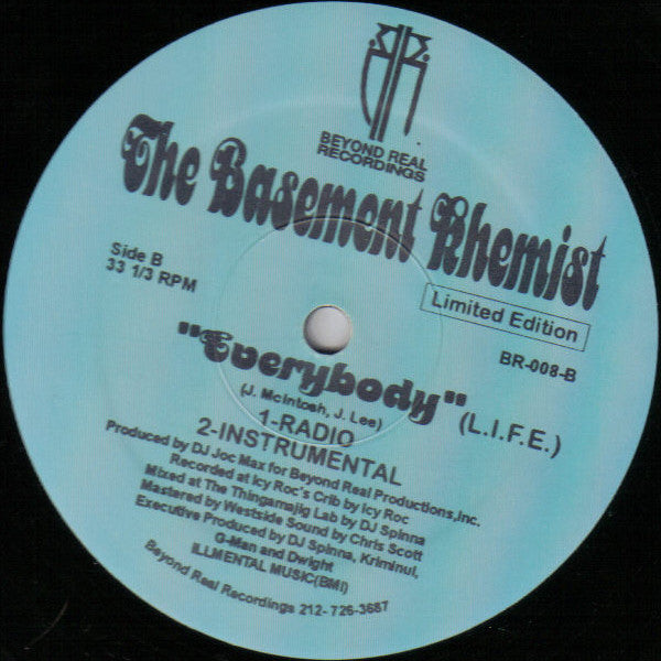 The Basement Khemist* : Vibrate (12", Ltd)