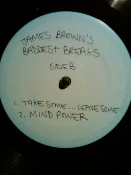 James Brown : James Brown's Baddest Breaks (LP, Comp, Unofficial, W/Lbl)