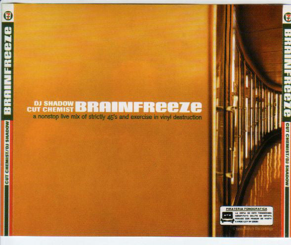 DJ Shadow / Cut Chemist : Brainfreeze (CD, Mixed, Unofficial)