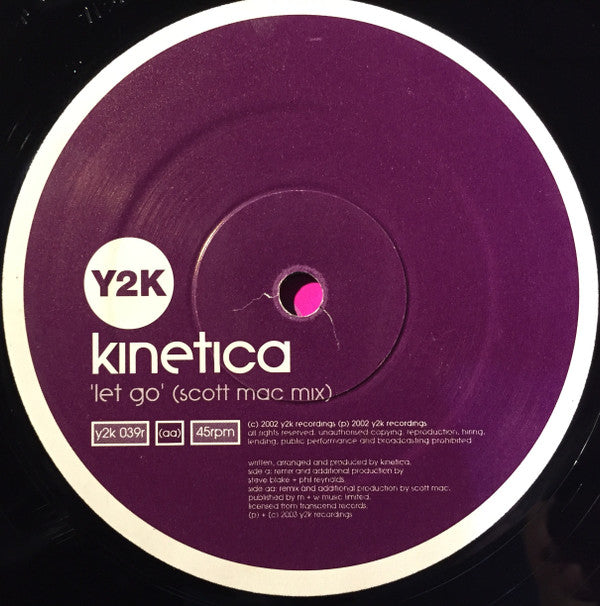 Kinetica : Let Go (12")
