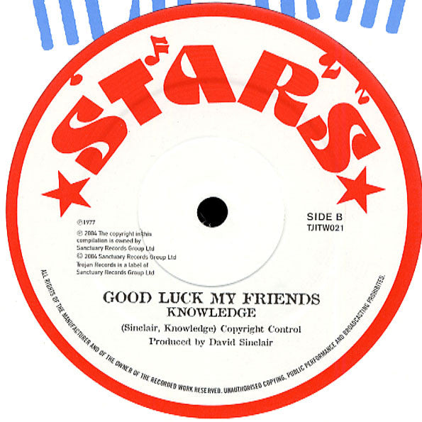 Knowledge (8) : Fools And Their Money / Good Luck My Friends (12", RE)