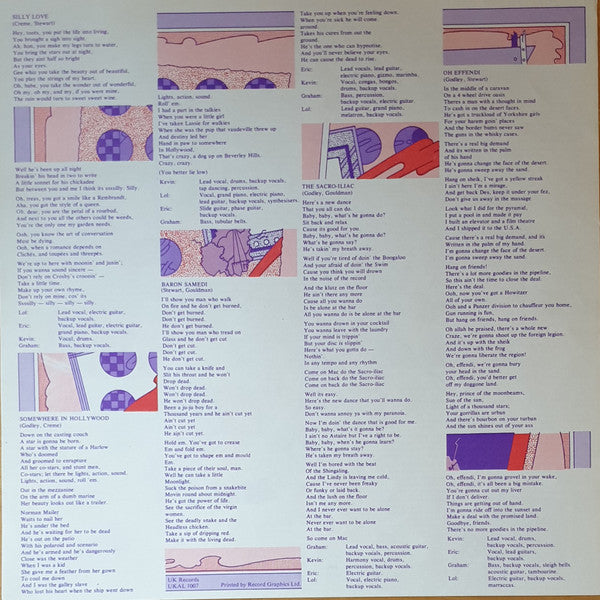 10cc : Sheet Music (LP, Album)