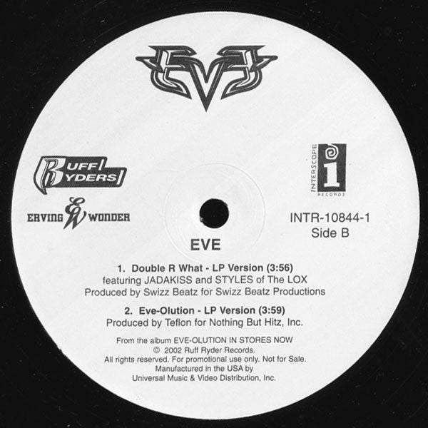 Eve (2) : Satisfaction (12", Promo)