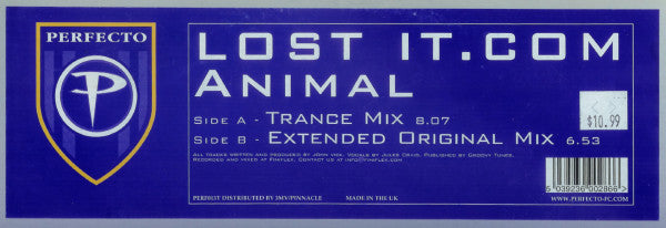 Lost It.com : Animal (12")