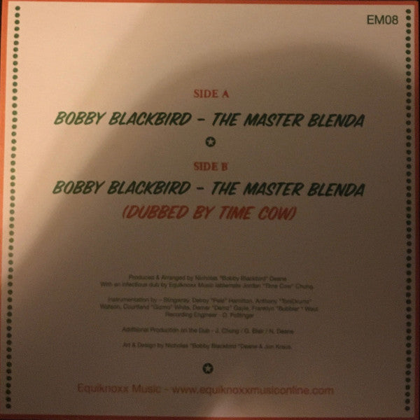 Bobby Blackbird : The Master Blenda (10")