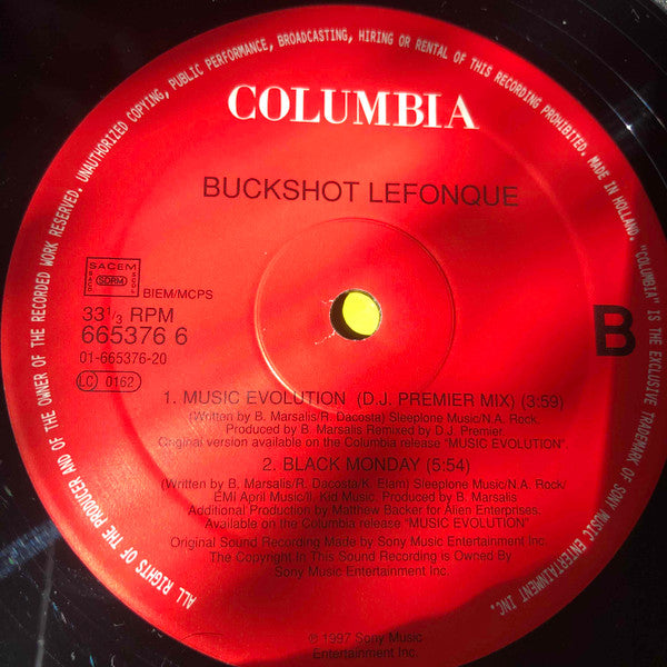 Buckshot LeFonque : Another Day (12")