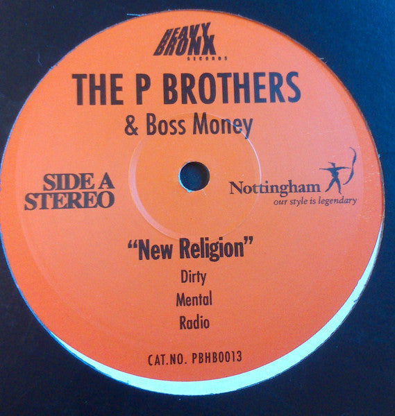 P Brothers : New Religion / Shoot Em Down (12")