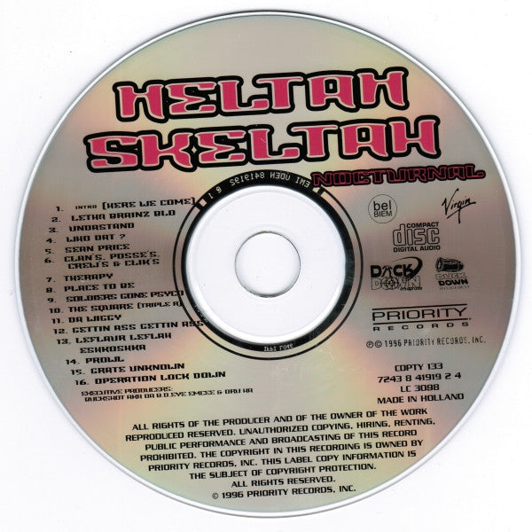 Heltah Skeltah : Nocturnal (CD, Album)
