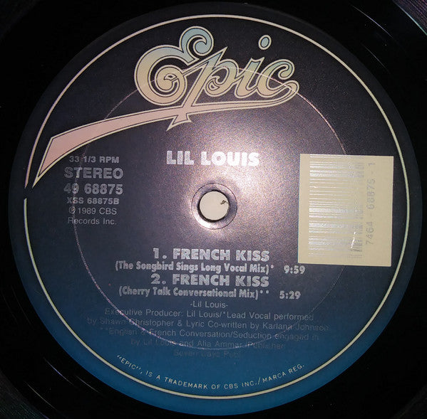 Lil Louis* : French Kiss (12")