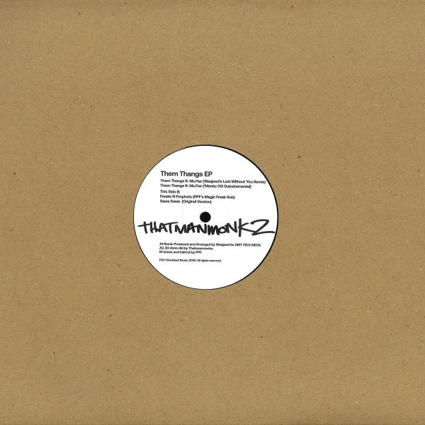 That Man Monkz : Them Thangs EP (12")