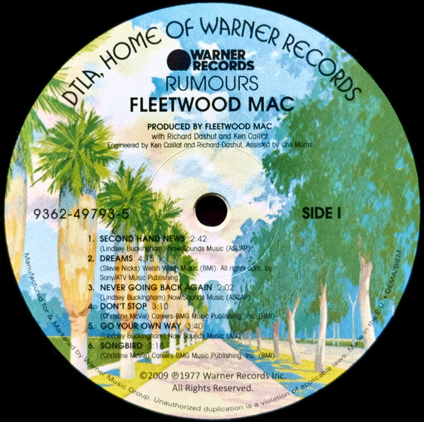 Fleetwood Mac : Rumours (LP, Album, RE, RP)