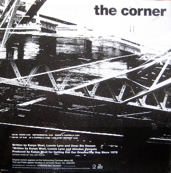 Common : The Corner (12", Promo)