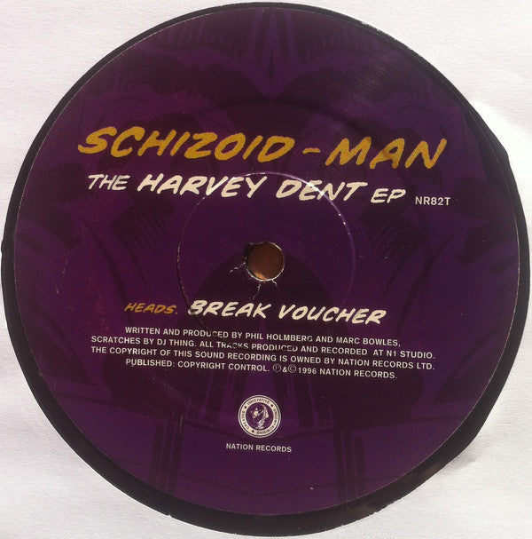 Schizoid Man : The Harvey Dent EP (12", EP)
