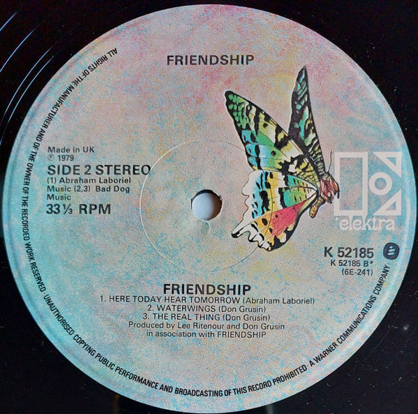 Friendship (3) : Friendship (LP, Album)