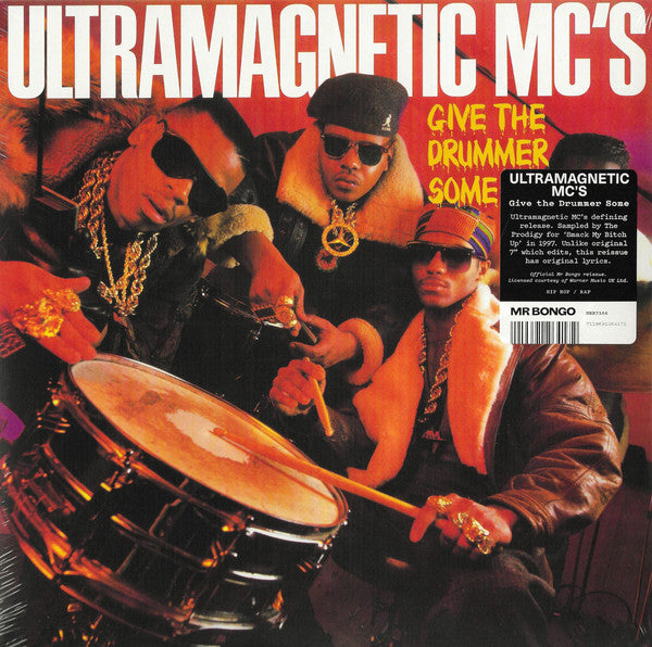 Ultramagnetic MC's : Give The Drummer Some (7", Single, RE)