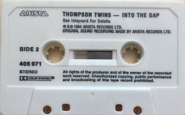 Thompson Twins : Into The Gap (Cass, Album, S/Edition, Whi)