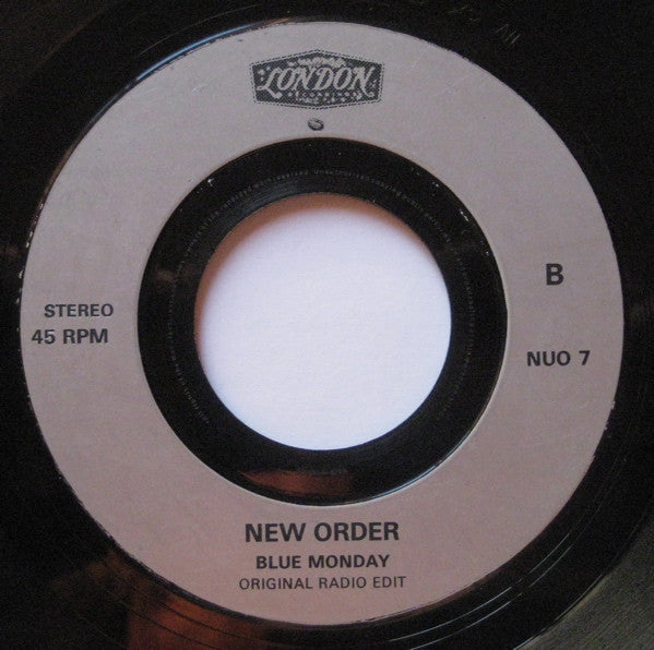 New Order : Blue Monday (7", Single, Jukebox)