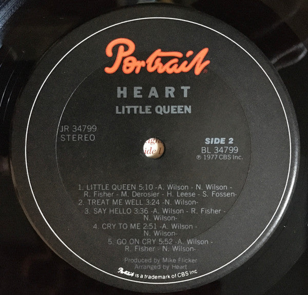Heart : Little Queen (LP, Album, Ter)