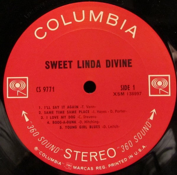 Sweet Linda Divine : Sweet Linda Divine (LP, Album, Gat)