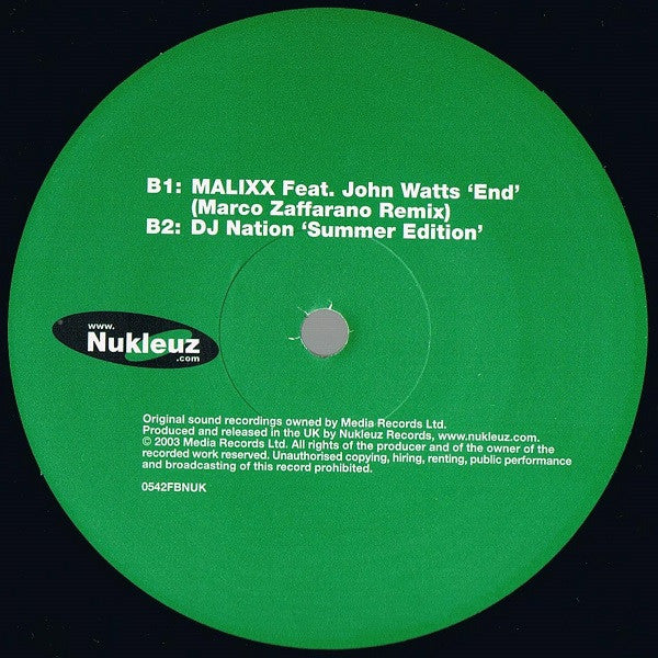 Various : DJ Nation Summer Edition (Part 3) (12")
