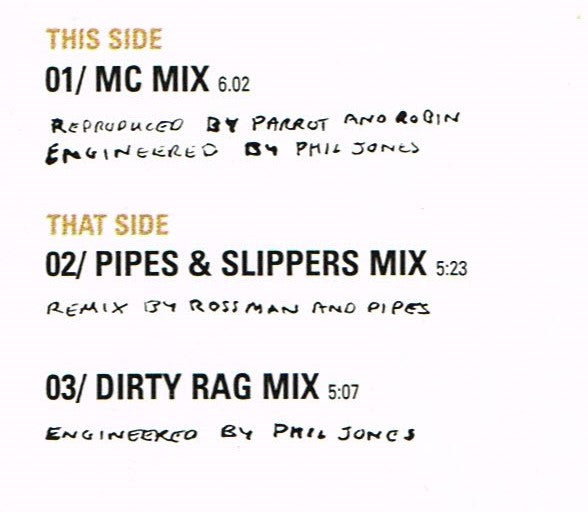 Backyard Dog : Baddest Ruffest (12", Single)