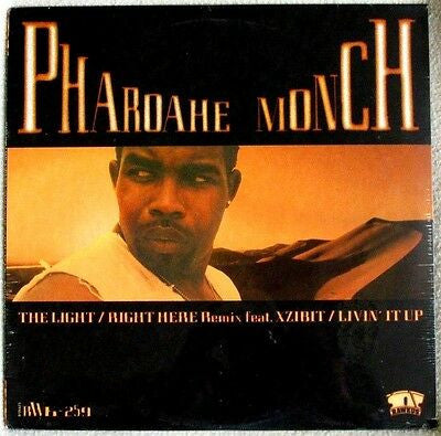 Pharoahe Monch : The Light / Right Here Remix feat. Xzibit / Livin It Up (12", Single)