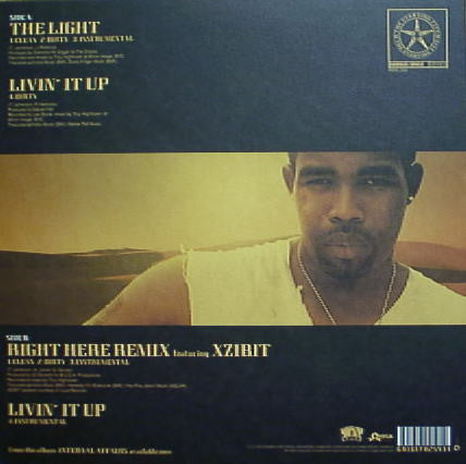 Pharoahe Monch : The Light / Right Here Remix feat. Xzibit / Livin It Up (12", Single)