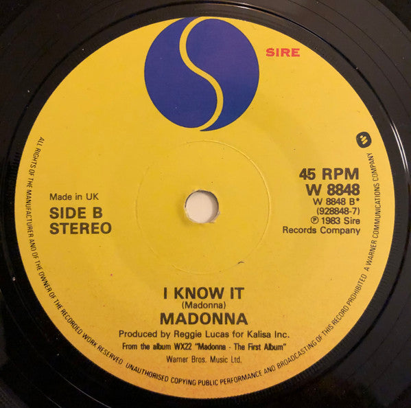 Madonna : Dress You Up (7", Single, Pap)