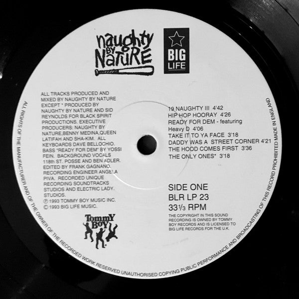 Naughty By Nature : 19 Naughty III (LP, Album)