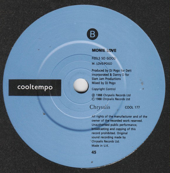 Monie Love : I Can Do This (7", Single)