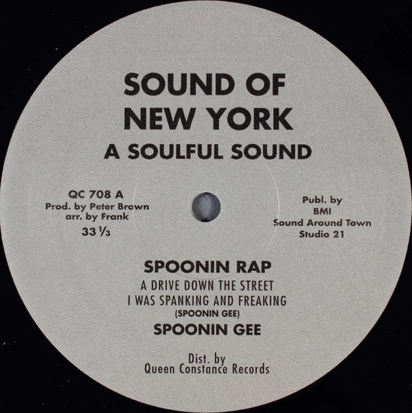 Spoonie Gee : Spoonin Rap (12", RE)