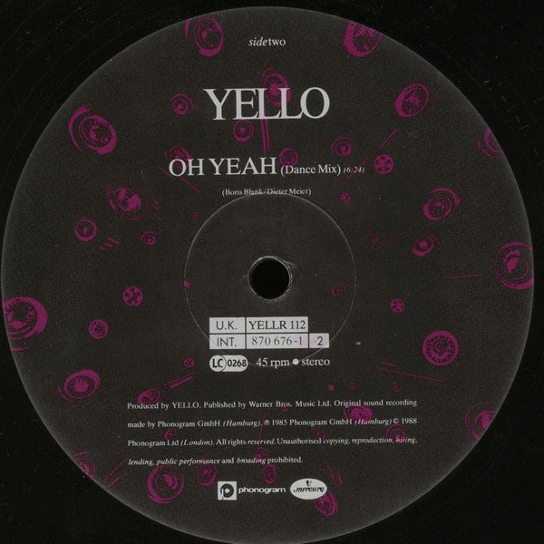Yello : The Race (12", Ltd)