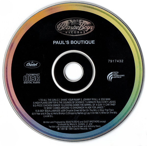 Beastie Boys : Paul's Boutique (CD, Album, RE)