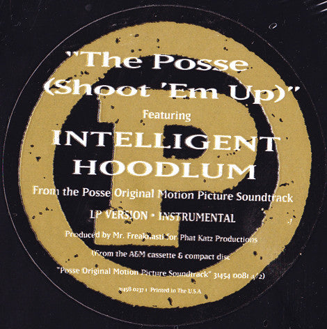 Intelligent Hoodlum : The Posse (Shoot 'Em Up) (12")