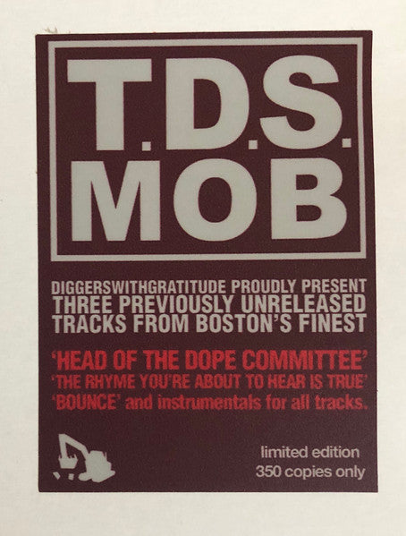 T.D.S. Mob : The Dope Committee E.P. (12", EP, Ltd)