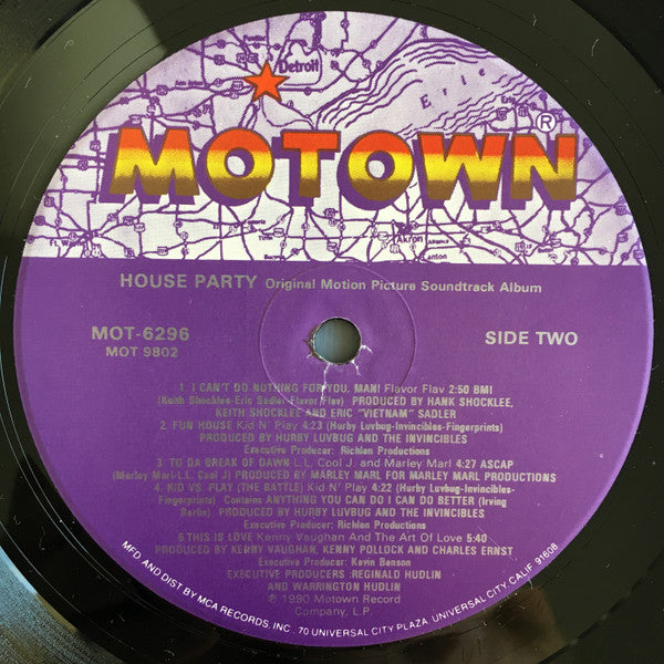 Various : House Party (Original Motion Picture Soundtrack) (LP, Comp)